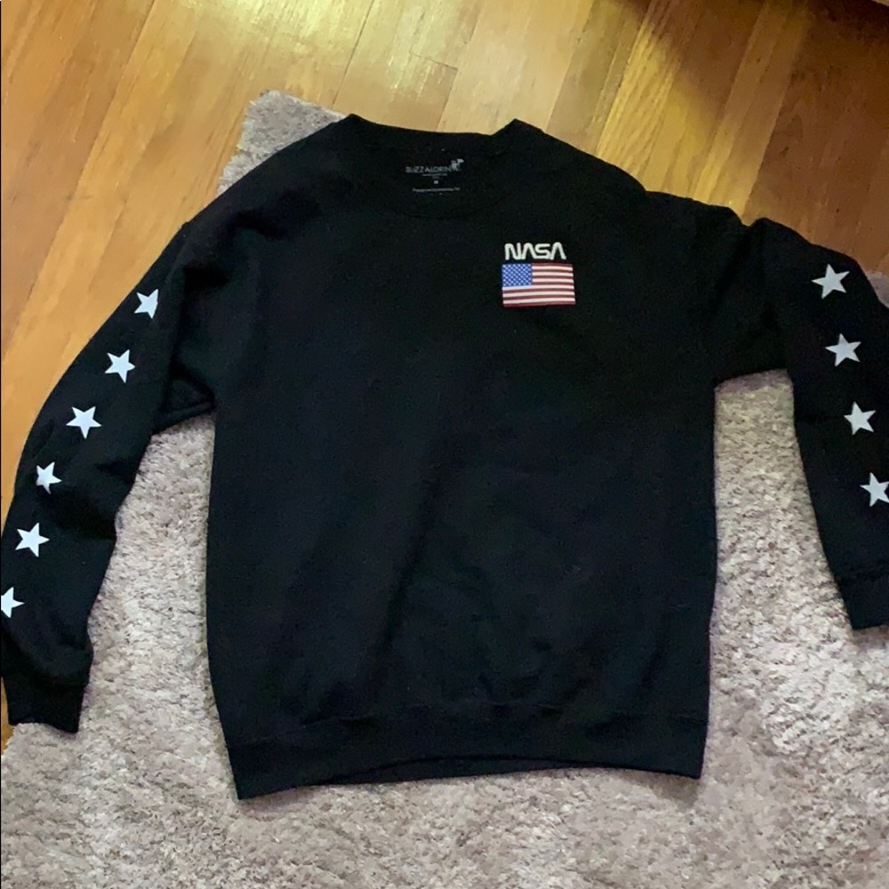 NASA crew neck hoodie
